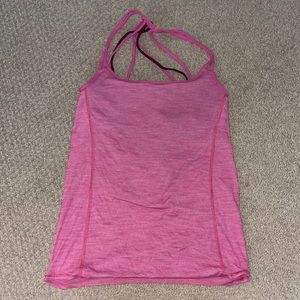 Lululemon tank top with built in sports bra